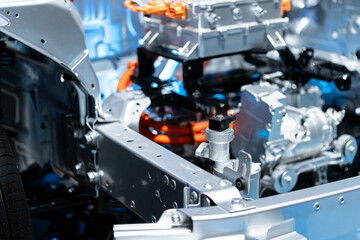 motor in electric car