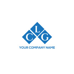 Fototapeta premium LCG letter logo design on white background. LCG creative initials letter logo concept. LCG letter design. 