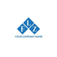 LFZ letter logo design on white background. LFZ creative initials letter logo concept. LFZ letter design.
