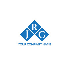 RJG letter logo design on white background. RJG creative initials letter logo concept. RJG letter design.
