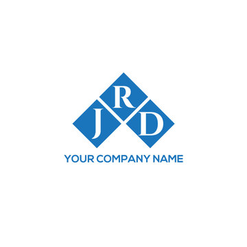 RJD letter logo design on white background. RJD creative initials letter logo concept. RJD letter design.
