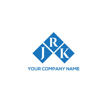 RJK letter logo design on white background. RJK creative initials letter logo concept. RJK letter design.
