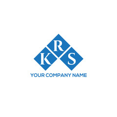 RKS letter logo design on white background. RKS creative initials letter logo concept. RKS letter design.
