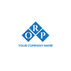 Fototapeta premium ROP letter logo design on white background. ROP creative initials letter logo concept. ROP letter design. 