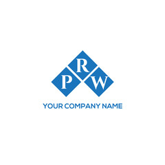 RPW letter logo design on white background. RPW creative initials letter logo concept. RPW letter design.
