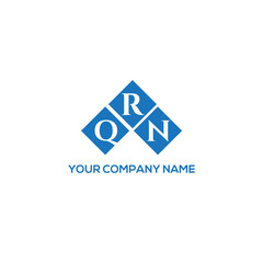 RQN letter logo design on white background. RQN creative initials letter logo concept. RQN letter design.
