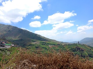 landscape with sky