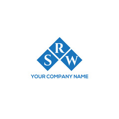 RSW letter logo design on white background. RSW creative initials letter logo concept. RSW letter design.
