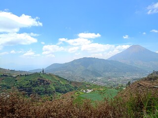 landscape with sky