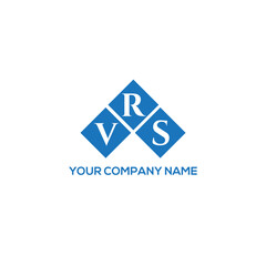 Fototapeta premium RVS letter logo design on white background. RVS creative initials letter logo concept. RVS letter design. 