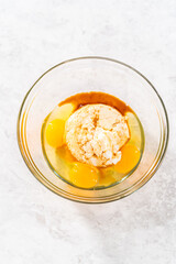 Carrot bundt cake with cream cheese frosting