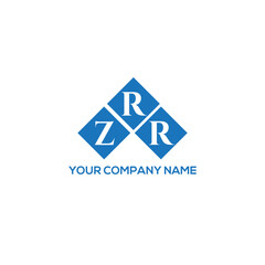 Fototapeta premium RZR letter logo design on white background. RZR creative initials letter logo concept. RZR letter design. 