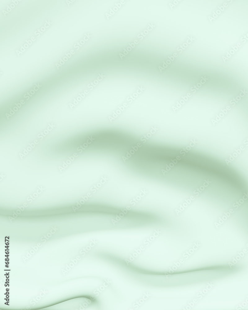 Poster neutral backgrounds pale green soft green abstract calming flowing ripple folds crushed cube soft to