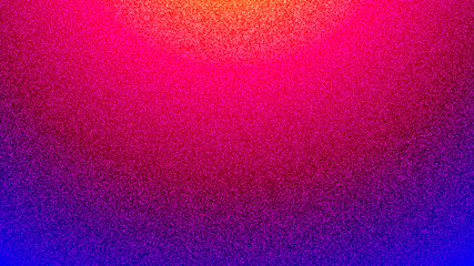 grainy texture noise effect abstract blue, yellow and red color gradient background or wallpaper design. use to web banner, banner, book cover or  header poster design.