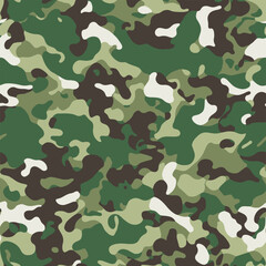Fototapeta premium Camoflage seamless pattern design 