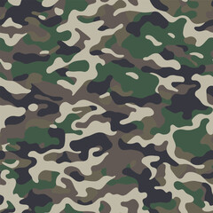 Fototapeta premium Camoflage seamless pattern design 