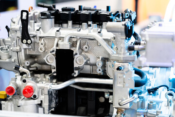 Motor in electric car