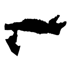 Samana province map, administrative division of Dominican Republic. Vector illustration.