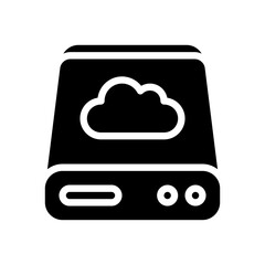 harddisk glyph icon