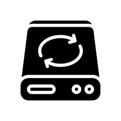 harddisk glyph icon
