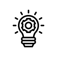 innovation line icon