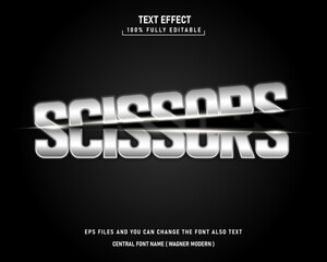 Obraz premium Sliced text effect