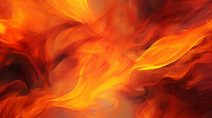Vivid Inferno Art: Red-Hot Abstraction for Distinctive Designs