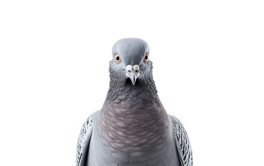 Band Tailed Pigeons Isolated on a Transparent Background PNG - obrazy, fototapety, plakaty