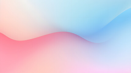 Gradient graphic in spring light pink and blue