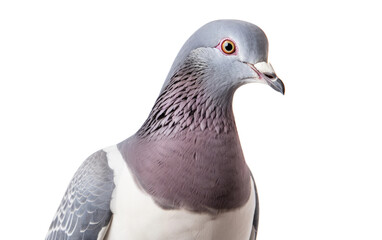 Common Wood Common Wood Pigeons Pigeons Isolated on a Transparent Background PNG - obrazy, fototapety, plakaty