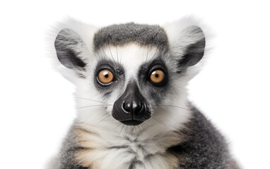 Lemurs Energetic Primates Isolated on a Transparent Background PNG