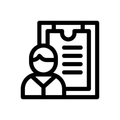 requirement line icon