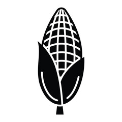 Corn icon vector on trendy design