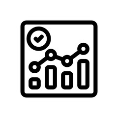 statistics line icon