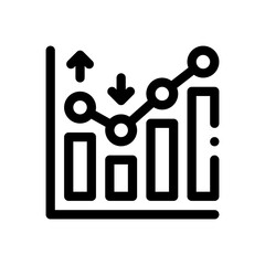 line bars line icon