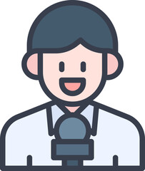 Journalist Icon