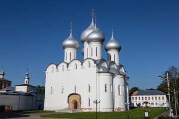 Fototapeta na wymiar St. Sophia Cathedral in Vologda. Russia