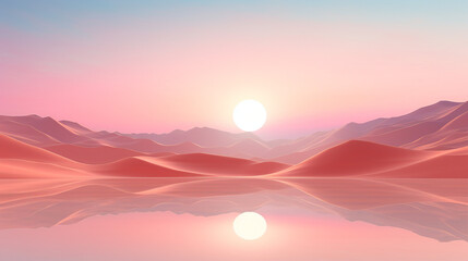 mirage abstract background: Tranquil and Surreal Design for Serene Concepts