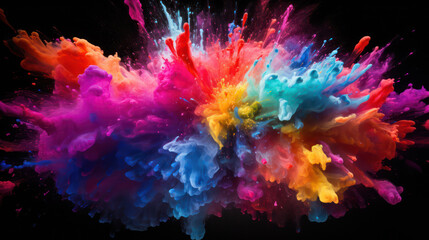 Farben Explosion