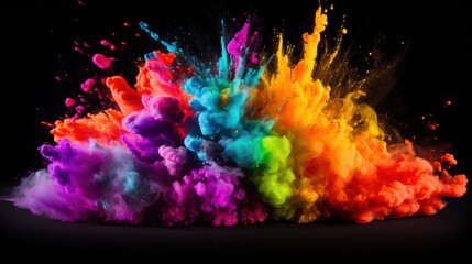Farben Explosion