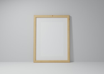 Elegant Photo Wooden Frames Mockup