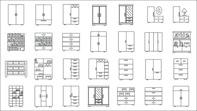 cabinets line set