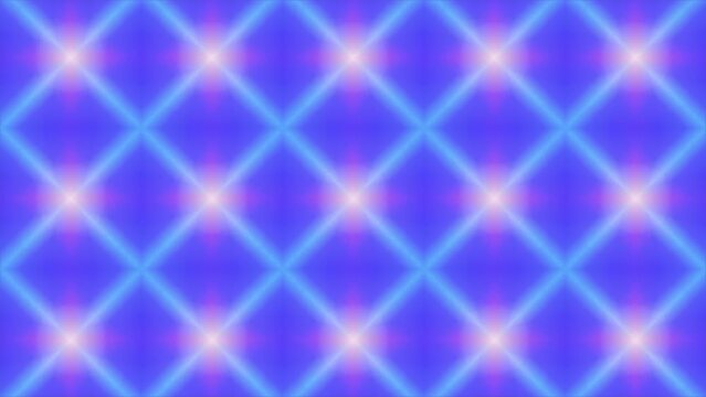Glowing Kaleidescope Motion Graphic Background