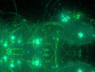 Imaginatory fractal abstract background Image