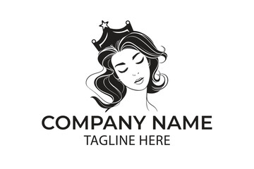  Girl fashion, Girl fashion logo, Girl Boutique logo, Girl fabrics logo