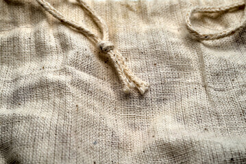 Photo of flax bag fragment
