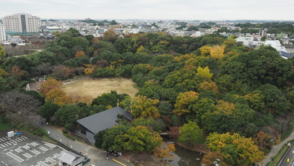 浜松城公園の全景