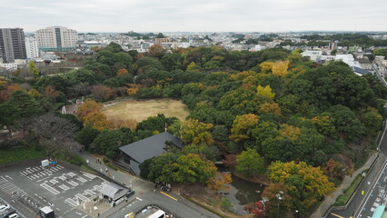 浜松城公園の全景