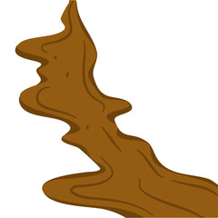 Dirt Road Illustration 