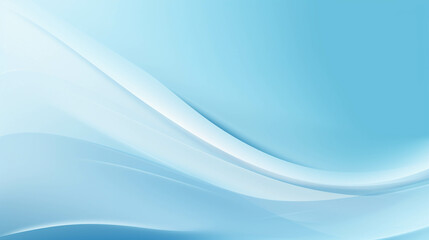 Light blue curves mixed with white look pleasing to the eye.